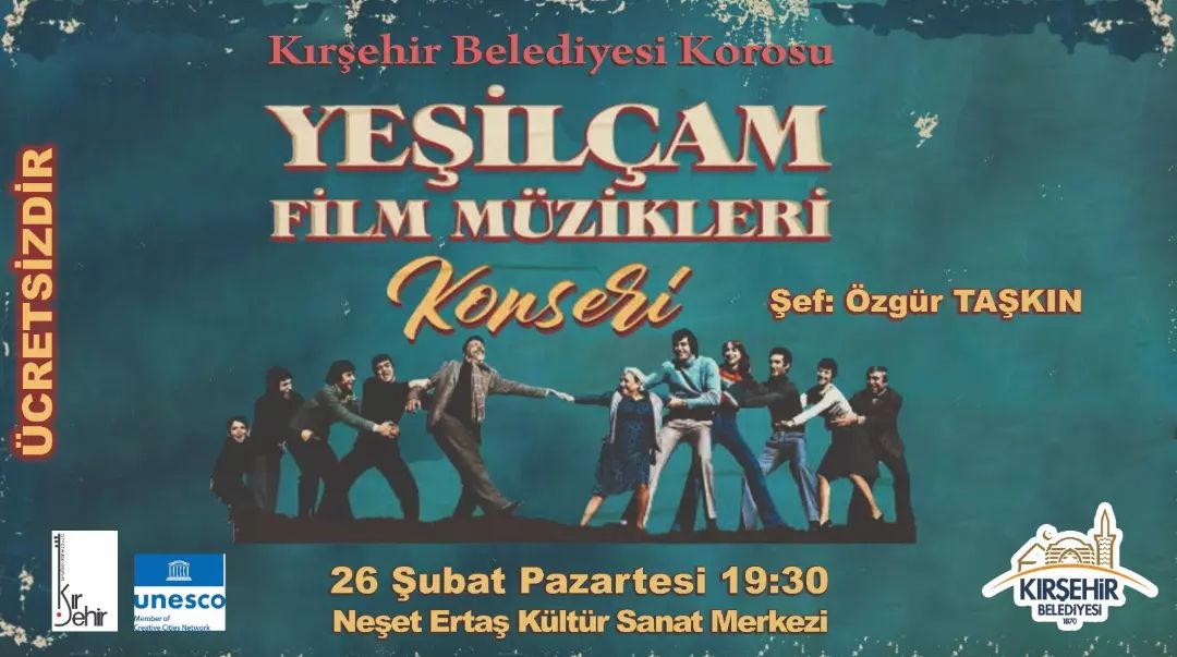 Kırşehir Belediyesi Korosu tarafından hazırlanan Yeşilç